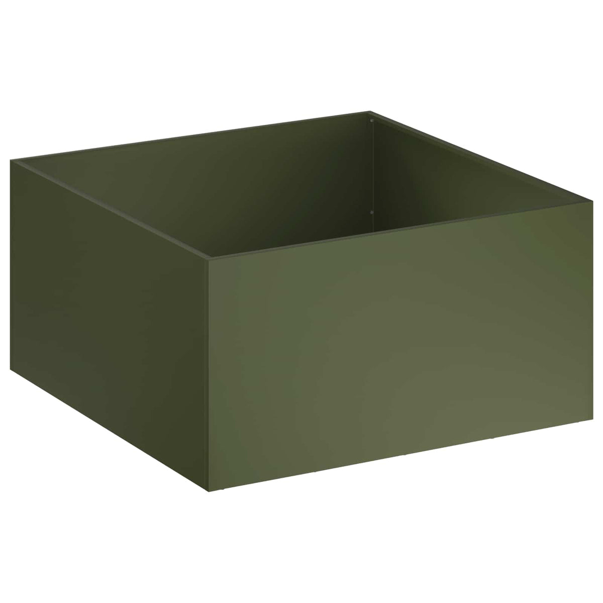 Macetero De Jardín 2 Uds. Verde Oliva 60 X 60 X 40 Cm_2