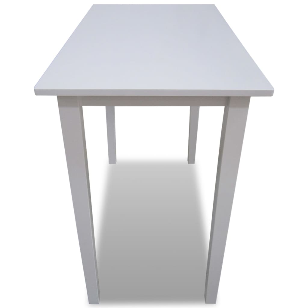 Mesa Alta De Madera Blanca_1