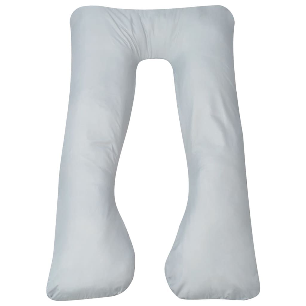 Vidaxl Almohada De Embarazo Gris 90x145 Cm_0