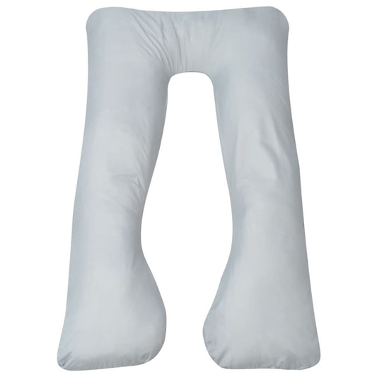 Vidaxl Almohada De Embarazo Gris 90x145 Cm_0
