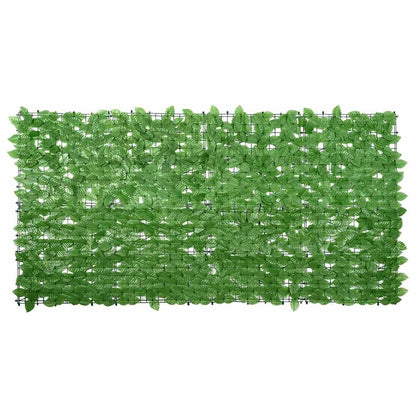 Vidaxl Pantalla De Balcón De Hojas Verde 200x100 Cm_0