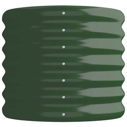 Jardinera Arriate Acero Galvanizado Verde 114x40x36 Cm_3