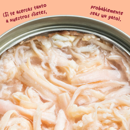 Filetes de pollo para gatos Edgard & Cooper 70 g
