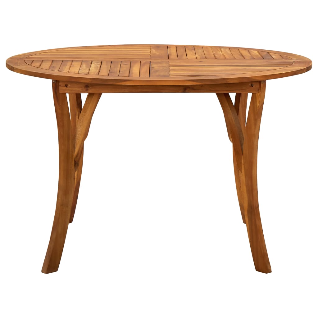 Juego De Comedor Para Jardín De 5 Piezas Marrón / Vetonek_0
