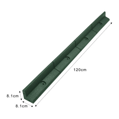 Bordes De Césped Verde Flexibles Jardín Bordes De Césped Paquete De 22 X 1.2m_4