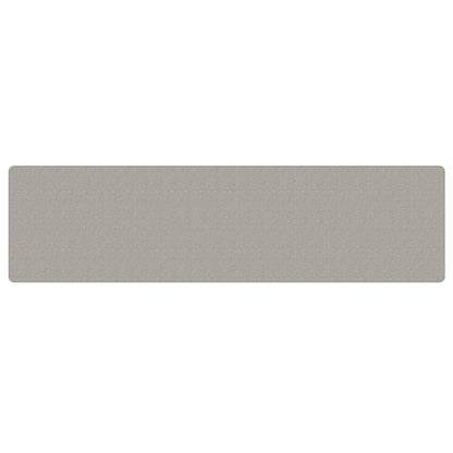 Alfombra De Pasillo Con Aspecto De Sisal Gris Taupe 80x300 Cm / Vetonek_4