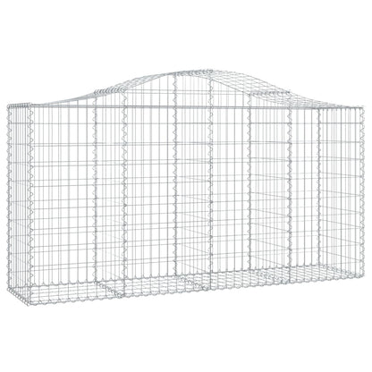 Cestas De Gaviones 50 Uds Forma De Arco Hierro 200x50x100/120cm_2