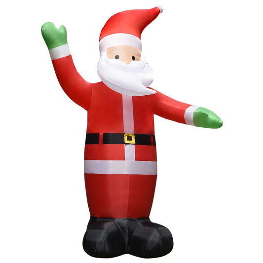 Vidaxl Papá Noel Inflable Con Leds Decoración Navideña Ip44 3 M_0