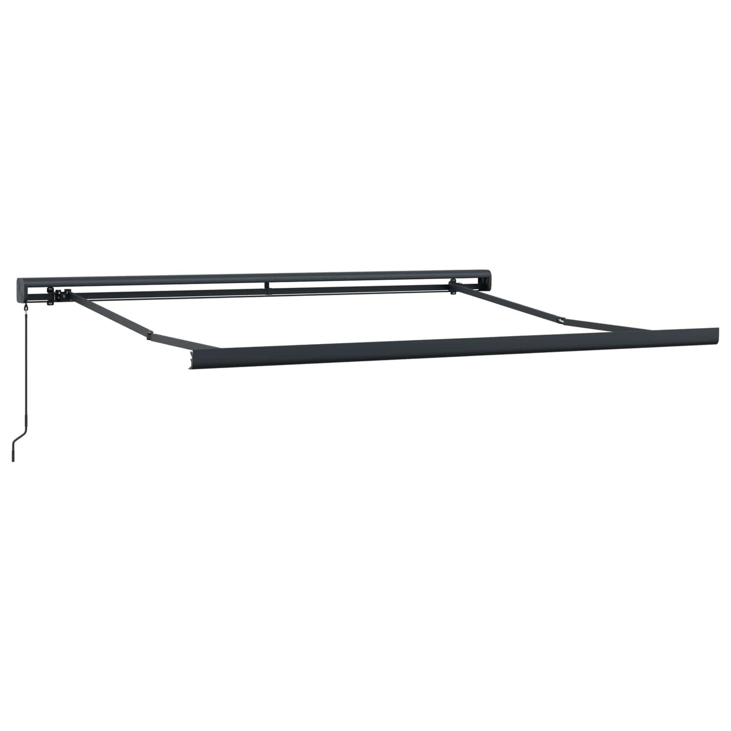 Toldo Retráctil Beige 350 X 250 Cm Lona Y Aluminio_4