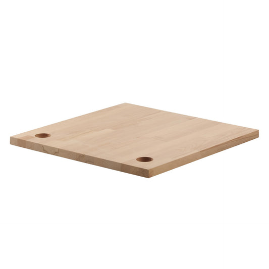 1 superficie de trabajo de haya S 650 x 650 x 30 mm Wolfcraft 6043000 S 650 x 650 x 30 mm