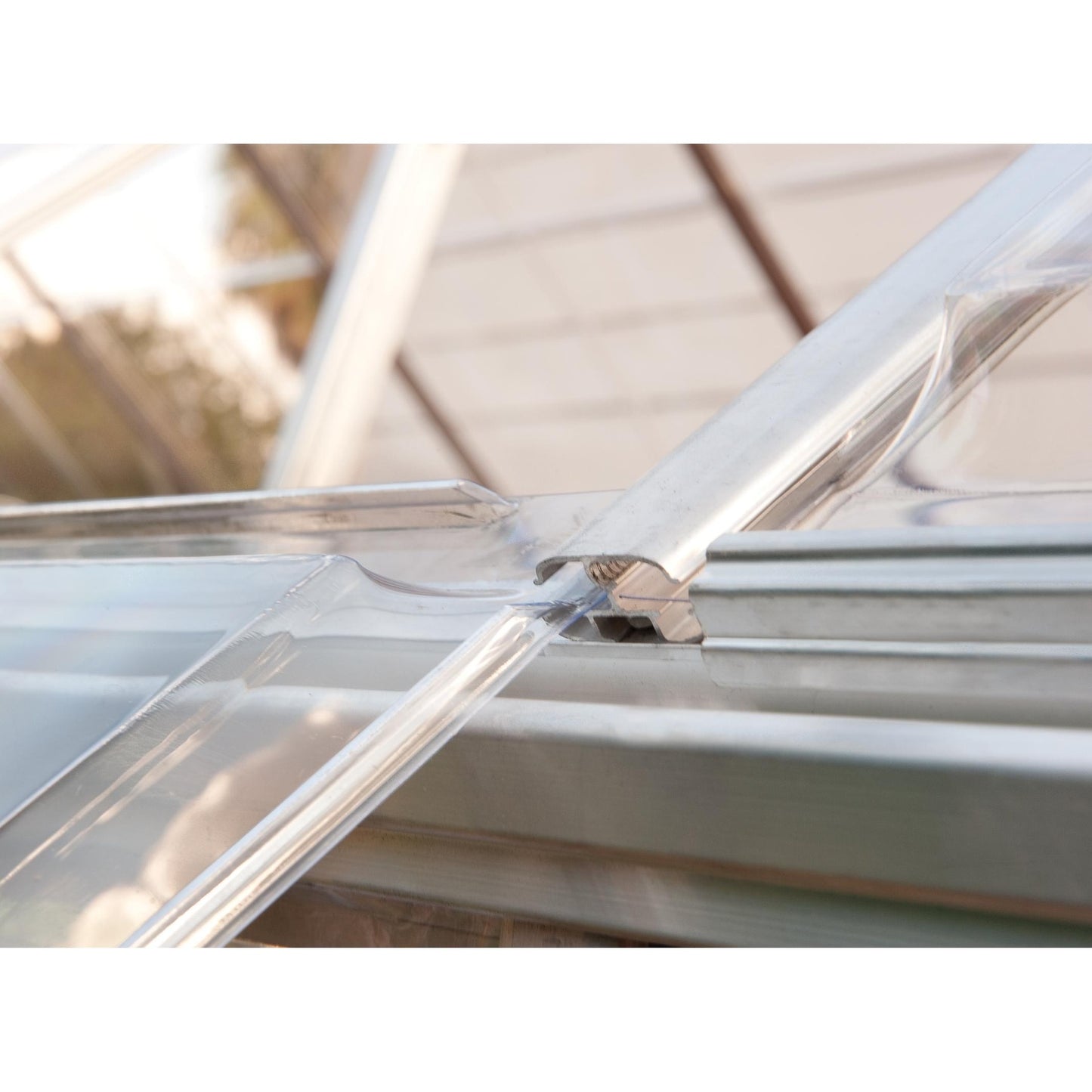 Invernadero Harmony 126x185x208 cm plateado