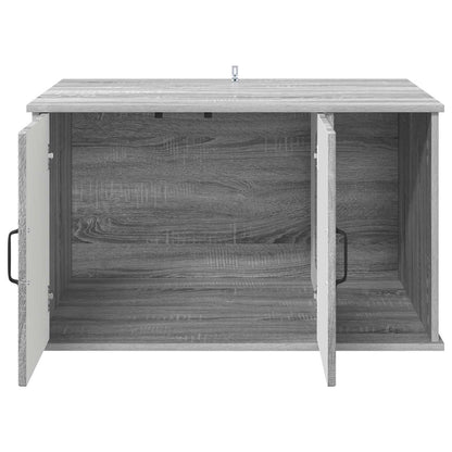 Casa Para Gatos Gris Sonoma 85 X 55 X 50 Cm_4