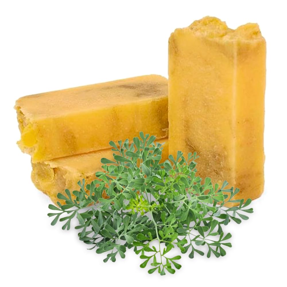 2 Jabón Esotérico Natural Ruda 90g: Abre Caminos, Limpia Energías, Elimina Negatividad, Protege Mal De Ojo, Atrae Suerte_0