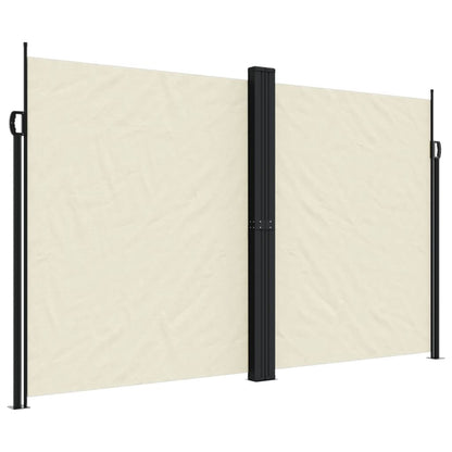Vidaxl Toldo Lateral Retráctil Crema 200x1000 Cm_0
