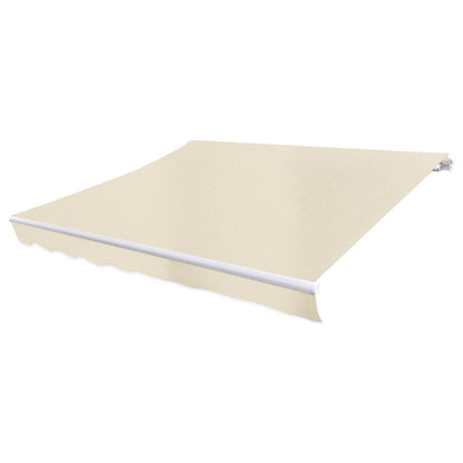 Tela De Repuesto Para Toldo Crema 6x3 M Poliéster_0