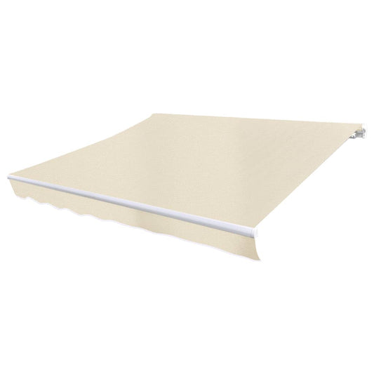 Tela De Repuesto Para Toldo Crema 6x3 M Poliéster_0