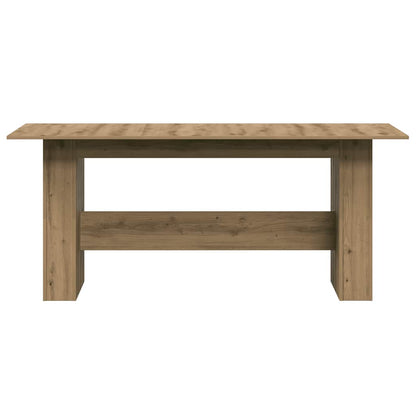 Mesa De Comedor Madera Ingeniería Roble Artisan 180x90x76 Cm_2