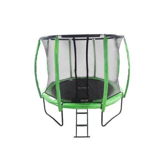 Cama Elastica Masgames Premium 305 Con Red Protectora, Escalera Y Anclajes._0
