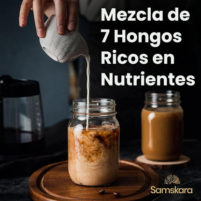 Complejo De Setas Hongos Medicinales En Polvo Bio 250gr | Complejo De Hongos Ecológico Vegano Para Café Y Smoothies_3