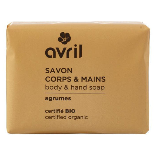 Jabón cítrico para cuerpo y manos Avril 100 g