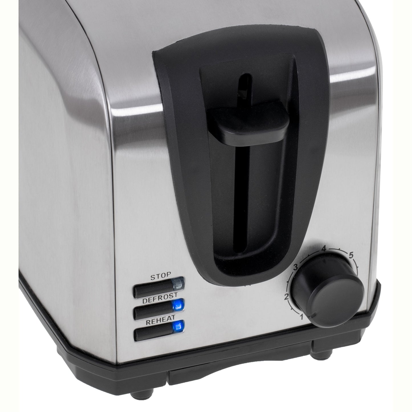 Tostadora Pan 2 Rebanadas, 7 Niveles Tostado 3 Funciones, Calienta Panecillos, Acero Inoxidable Adler Ad3222, Acero Inoxidable, 1000w