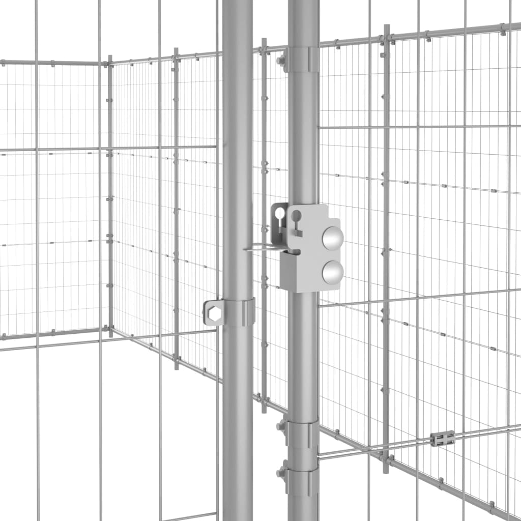 Perrera De Exterior De Acero Galvanizado 21,78 M²_4