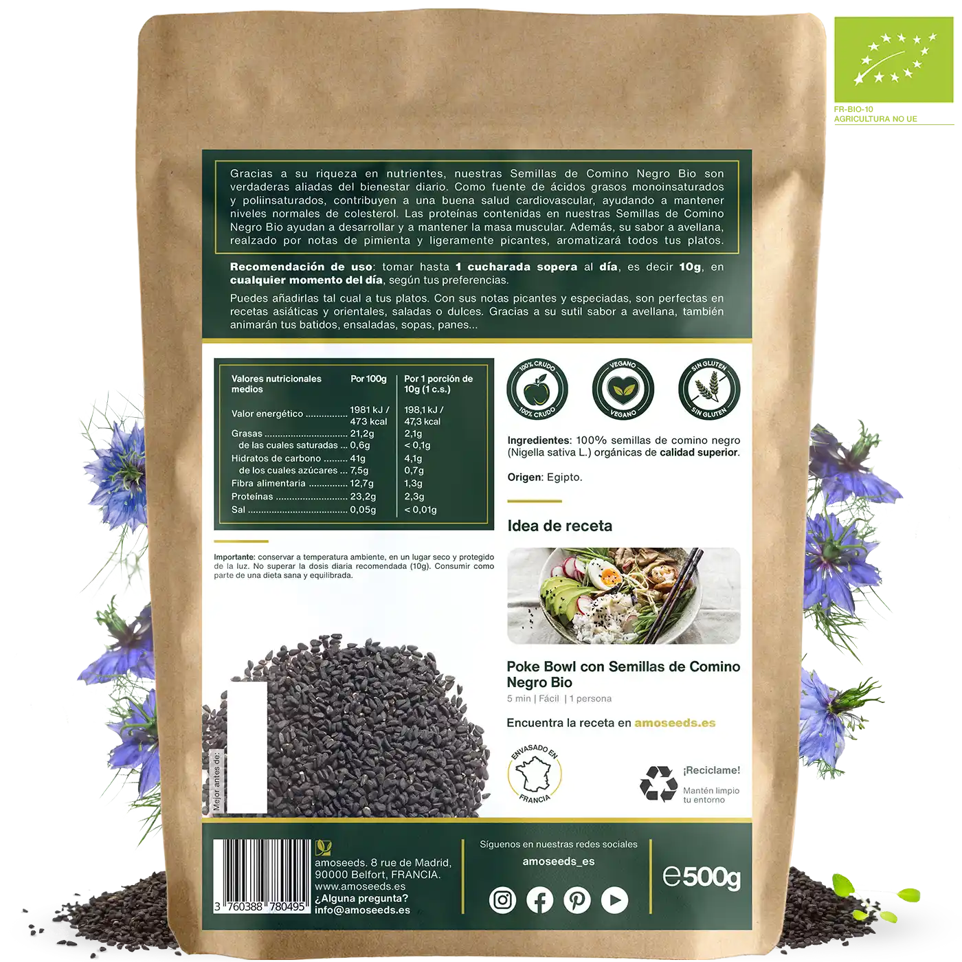 Semillas De Comino Negro Bio 500g_4