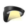 Aplique Solar 1,8w 155lm 6.500k Con Sensor Color Negro Edm