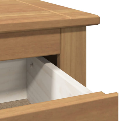 Aparador Con Cajones Panama Madera Maciza Pino 112x40x80 Cm / Vetonek_3