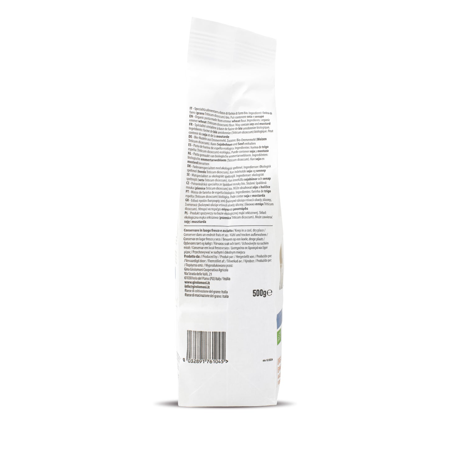 Penne rigate de espelta bio Girolomoni 500g
