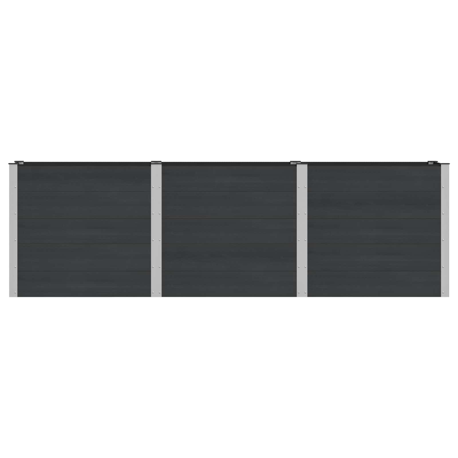 Arriate Elevado Negro 300 X 50 X 91 Cm_2