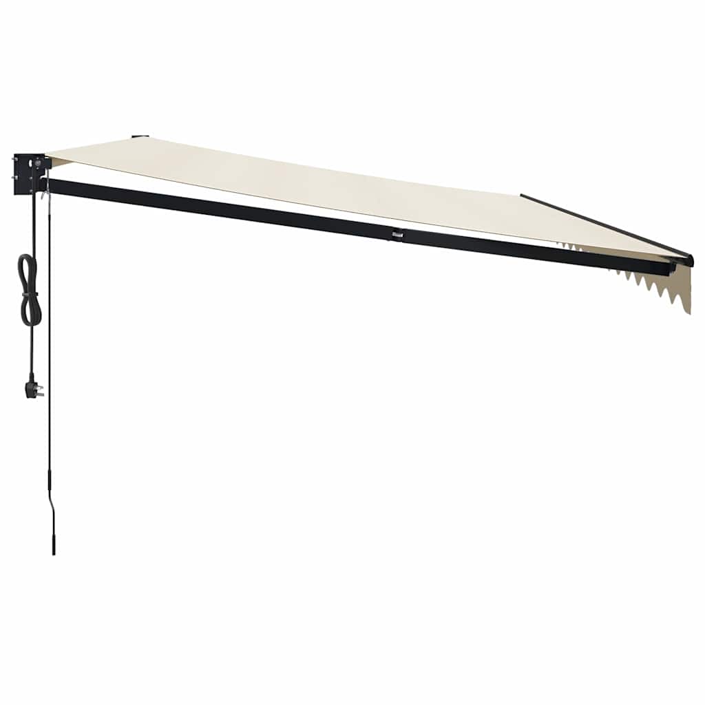 Toldo Retráctil Automático Color Crema 5x3 M_5