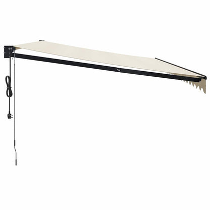 Toldo Retráctil Automático Color Crema 5x3 M_5