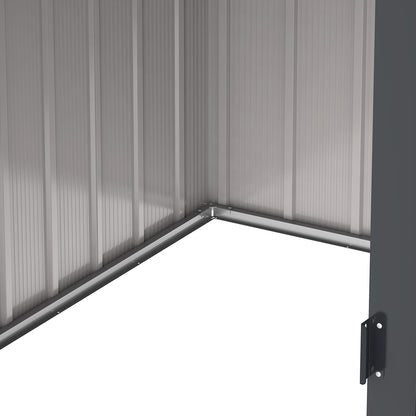 Caseta Jardín Top Venus 6×4 Metal Imitación Madera_4