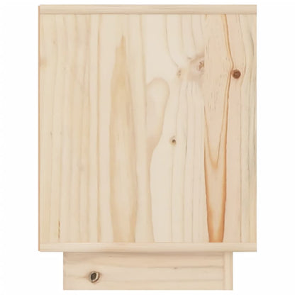 Mesitas De Noche 2 Uds Madera Maciza De Pino 40x30x40 Cm_4