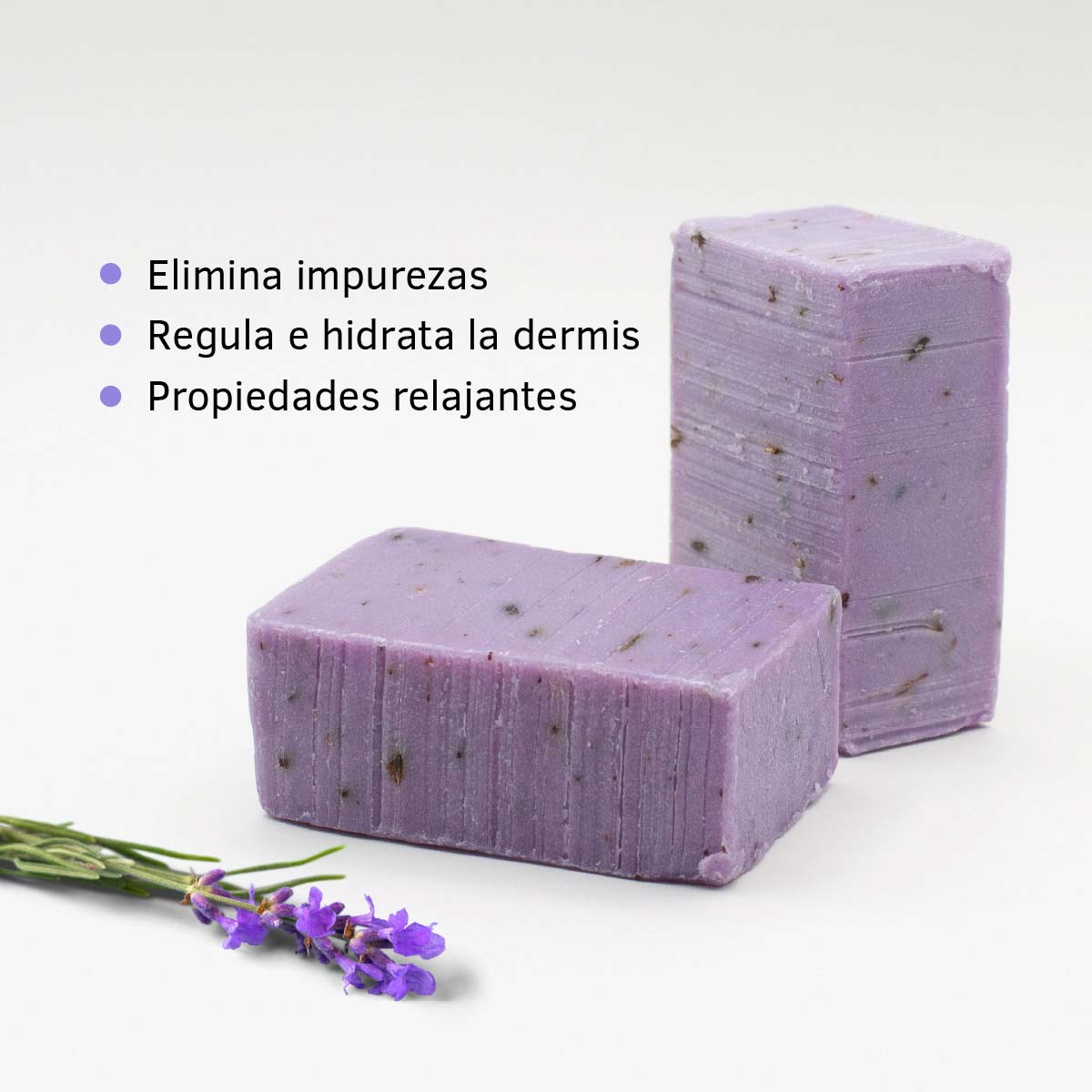 Jabón Natural Lavanda Labnatur 100 g | Relajante | Limpieza Suave | Piel Equilibrada_1