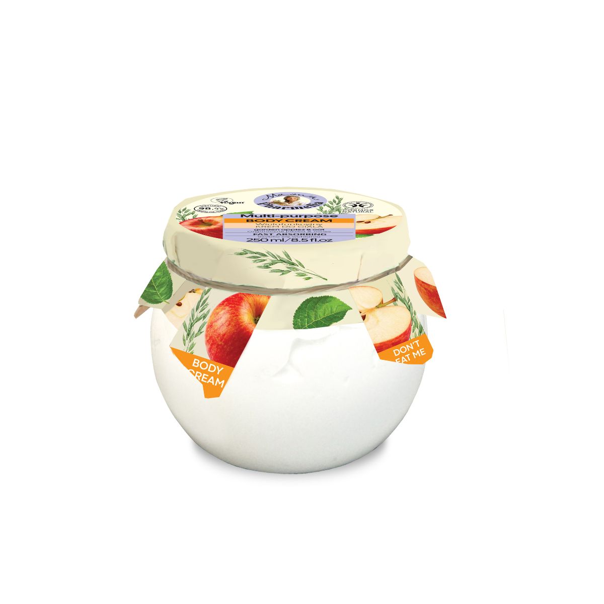 Crema Corporal Multifunción con Manzanas del Huerto y Avena, Mama Phar ...