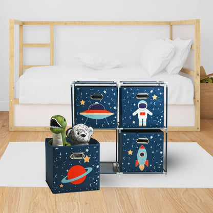 Well Home Estanteria Cajonera Con 4 Estantes En Metal H.70cm