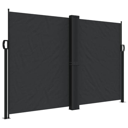 Vidaxl Toldo Lateral Retráctil Negro 160x1000 Cm_0