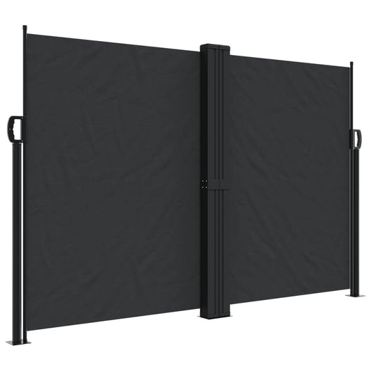 Vidaxl Toldo Lateral Retráctil Negro 160x1000 Cm_0