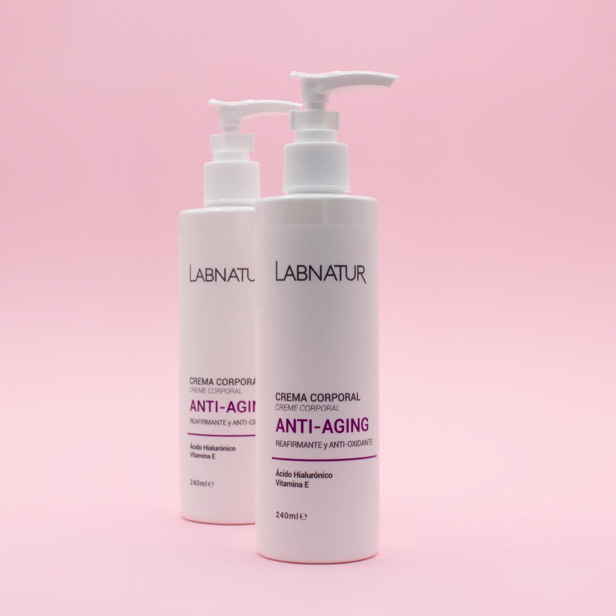 Crema Corporal Anti-Aging Labnatur 240 ml | Ácido Hialurónico y Rosa Mosqueta | Firmeza y Elasticidad | Vegano_2