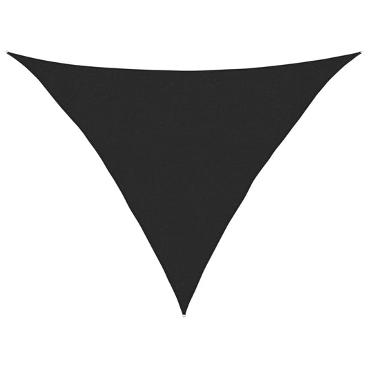 Vidaxl Toldo De Vela Negro Hdpe 160 G/m² 3x3x4,2 M_0