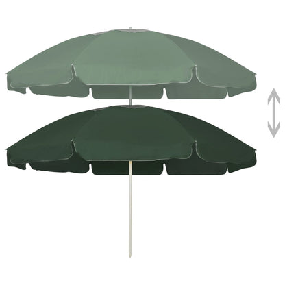 Sombrilla De Playa Verde 240 Cm_0