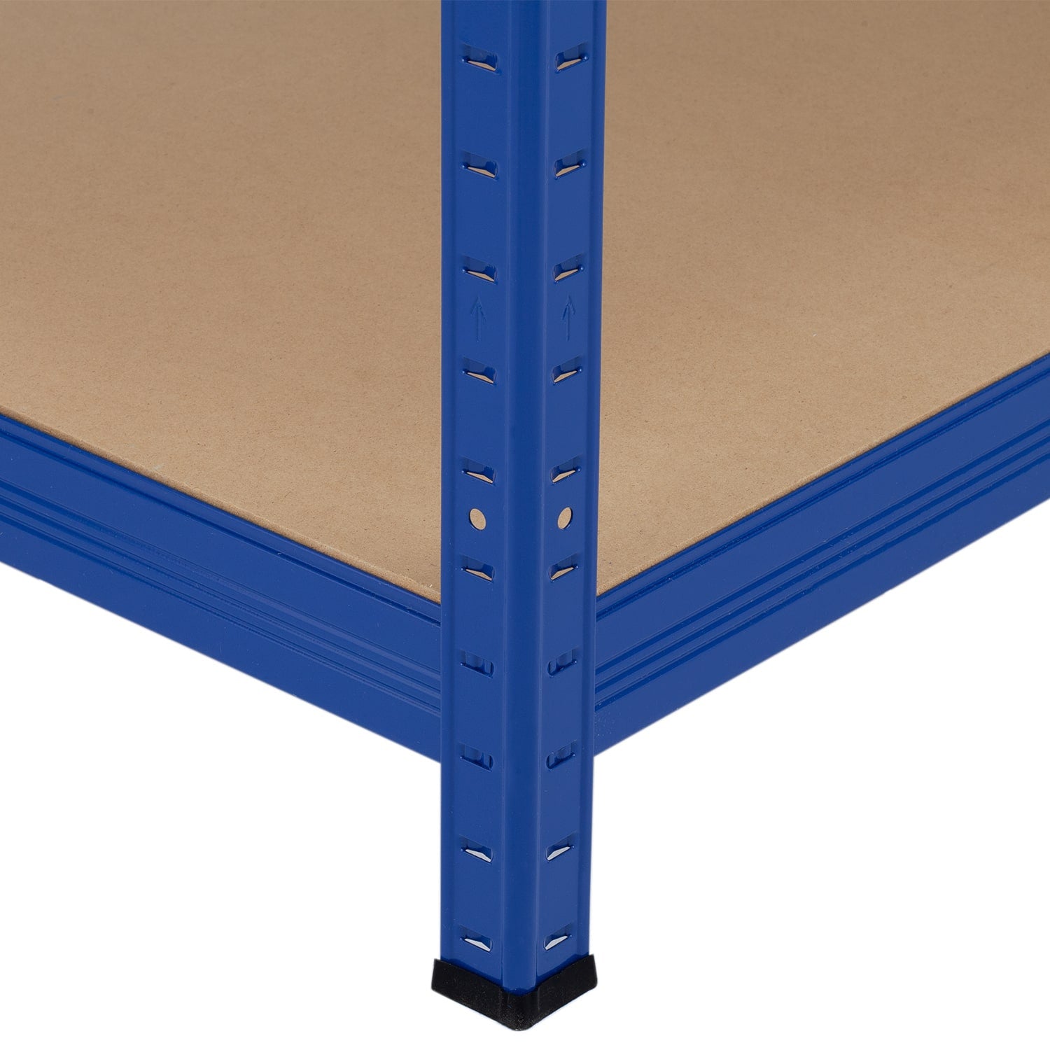 Pack 2 Estanterías Modulares Azul Con 5 Baldas Ajustables 180x120x60cm_3
