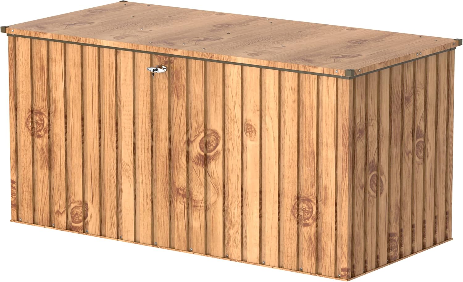 Arcon Duramax Metalico.  195 X 95 X 94,4 Cm. Color Imitacion Madera.  1450 L._0