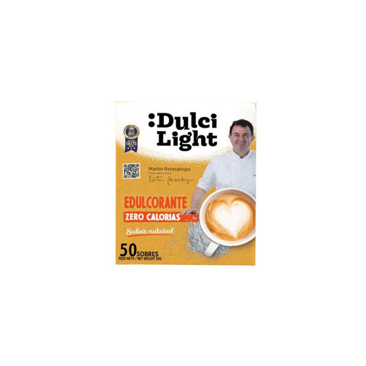 Edulcorante Sucralosa Zero 50 Sobres Dulcilight_0