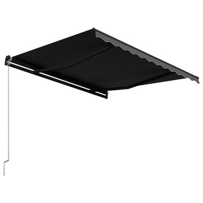 Toldo Retráctil Manual Gris Antracita 300x250 Cm_3