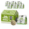 Pack 6 Kit Cat Arena Eco 2nd Chance - Green Tea 2,5 Kg Hojas de Té Verde, Guisante y Yuca