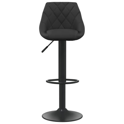 Taburete De Cocina De Terciopelo Negro_1