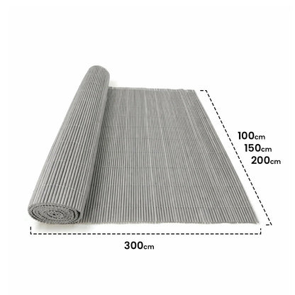 Cerramiento De Mimbre Ecológico Lop Forja Claro 2x3 M / Multicolor_3